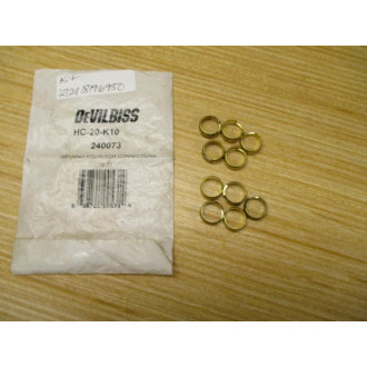 DeVilbiss HC-20-K10 Compression Ring Kit HC20K10