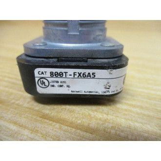 Allen Bradley 800T-FX6A5 Push-Pull Button Core Only - Used