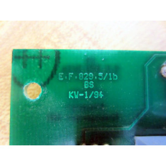 E.F.829.51b Control Panel Board EF82951b - Used