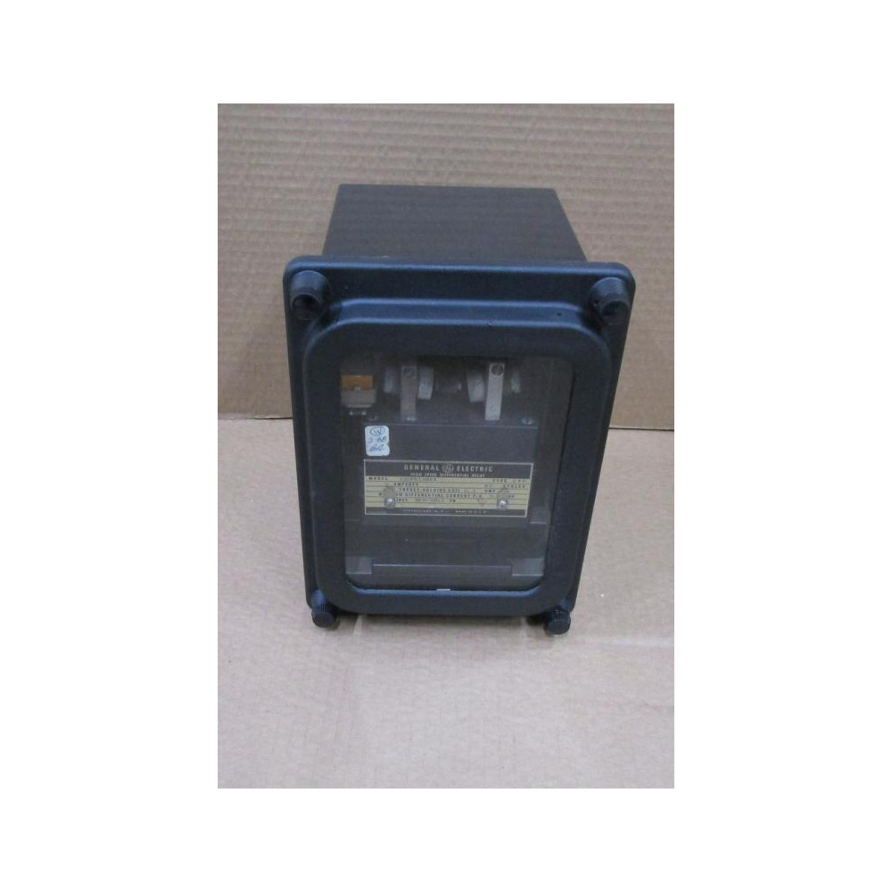 General Electric 12CFD12B2A GE High Speed Differential Relay - Parts Only