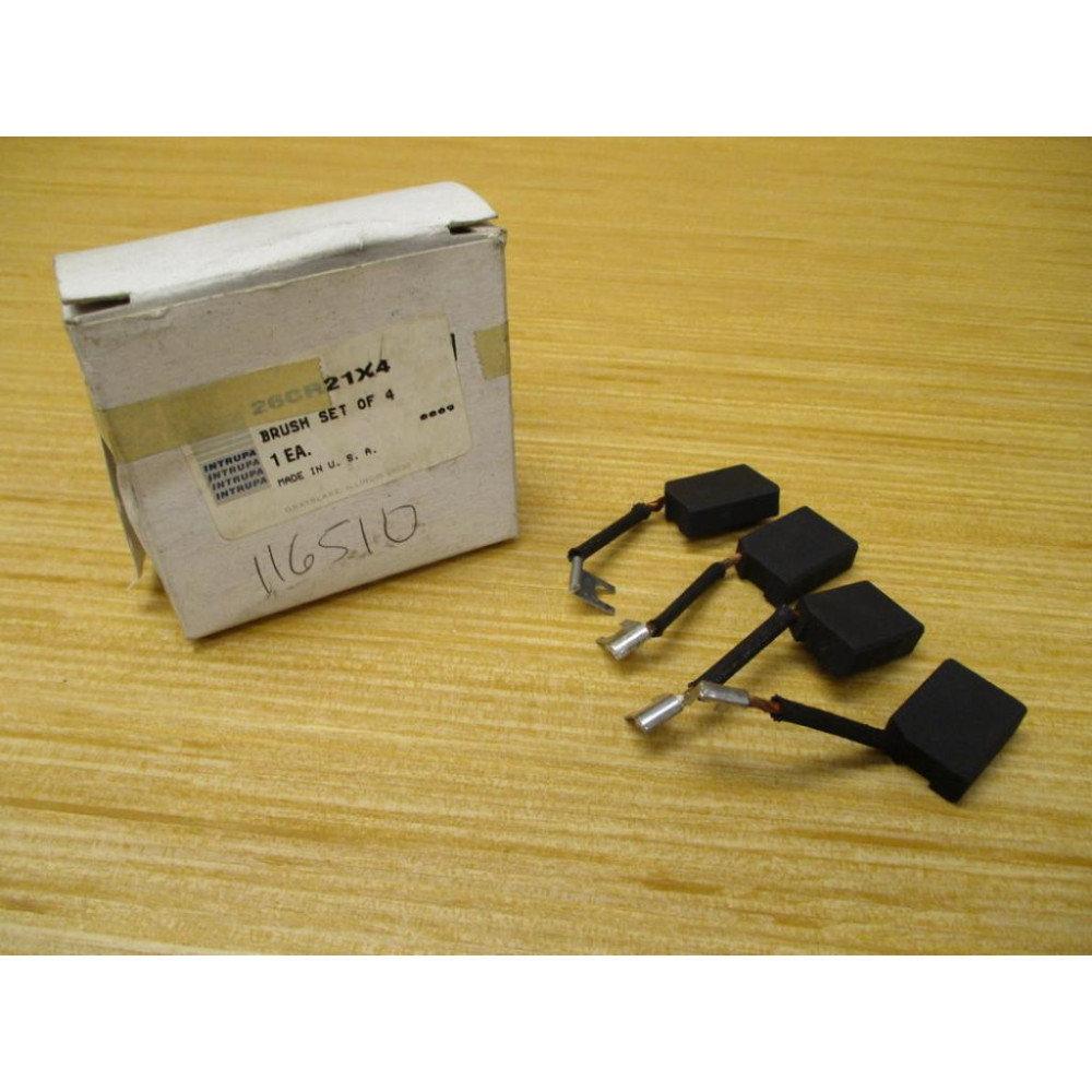 Intrupa 26CR21X4 Carbon Brush Set