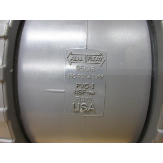 Nibco Chemtrol 951016 Tru-Bloc Ball Valve 4" Missing End Connector - New No Box