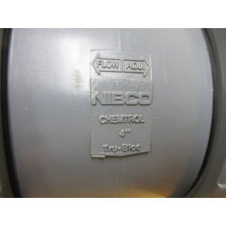 Nibco Chemtrol 951016 Tru-Bloc Ball Valve 4" Missing End Connector - New No Box