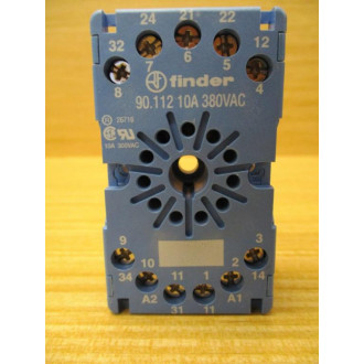 Finder 90.112 Relay Socket 90112 380V - New No Box