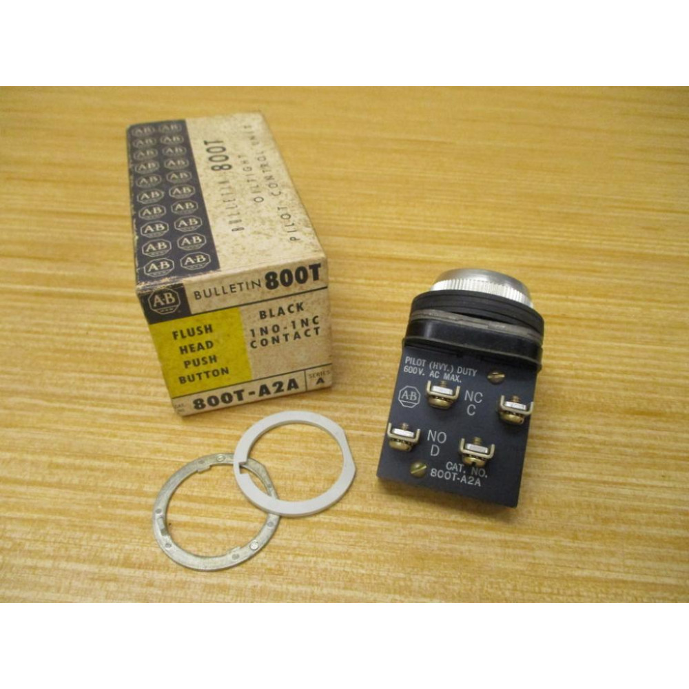 Allen Bradley 800T-A2A Push Button 800TA2A Ser. A