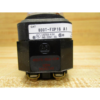 Allen Bradley 800T-FXJP16RA1 Push Button 800T-XA1