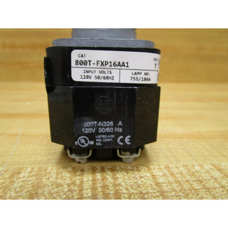 Allen Bradley 800T-FXP16AA1 Pushbutton 800TFXP16AA1