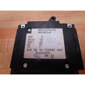 Heinemann AM1-Z174-16 8A Circuit Breaker Switch AM1-B1-A - New No Box