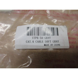 Cabletech UTP6-50-GRAY Data Cable UTP6-50