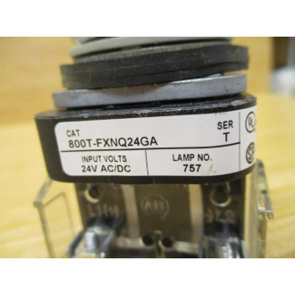Allen Bradley 800T-FXNQ24GA Button 800TFXNQ24GA Green - New No Box