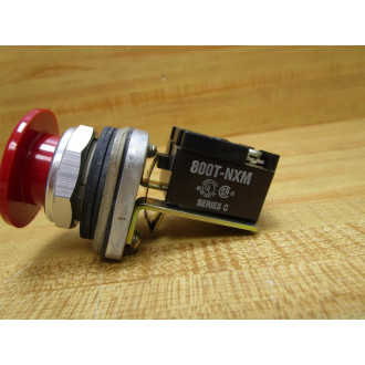 Allen Bradley 800T-D6M Push Button 800TD6M Red