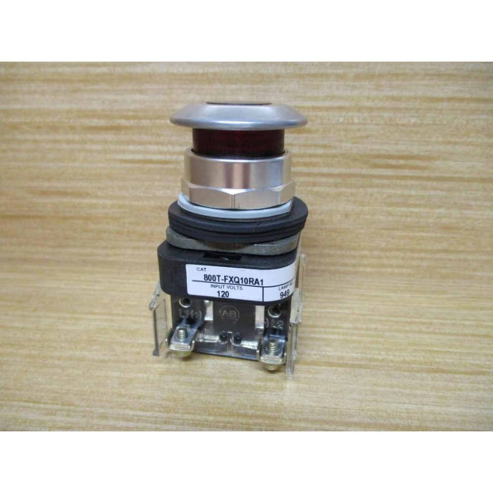 Allen Bradley 800T-FXQ10RA1 Red Button w800T-XA1 & 800T-Blank - New No Box