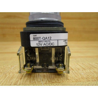 Allen Bradley 800T-QA12B Push Button 800TQA12B w800T-XA & 800T-Blank