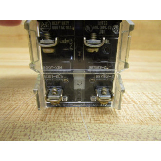 Allen Bradley 800T-FXR1 0XA1 PushPull Operator 800TFXR10XA1 Amber - New No Box