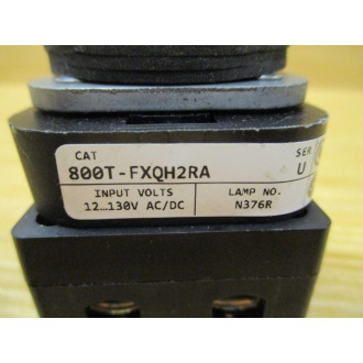 Allen Bradley 800T-FXQH2RA PushPull 800TFXQH2RA Red - New No Box