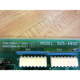 Siemens 505-4932 32-Pt.Digital Relay Output Module 5054932 WScrew Terminals - Used