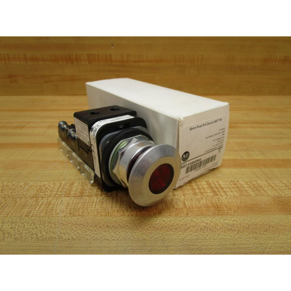 Allen Bradley 800T-FXQH2RA5 Red Button