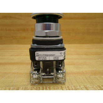 Allen Bradley 800TC-FXMQH24GA7 PushPull Operator 800TCFXMQH24GA7 Green - New No Box