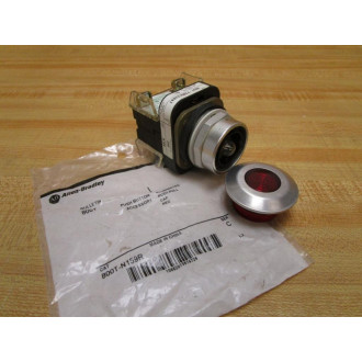 Allen Bradley 800T-FXMQL24RA7 Red Button W800T-NL24, 800T-XA7 - New No Box