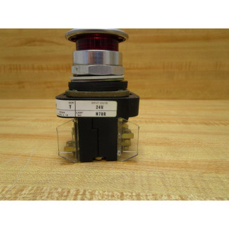 Allen Bradley 800T-FXMQL24RA7 Red Button W800T-NL24, 800T-XA7 - New No Box