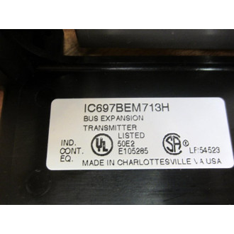 GEFanuc IC697BEM713H Bus Expansion Transmitter - Used