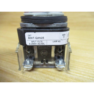 Allen Bradley 800T-QAN25 Push Button 800T-QAN25B - New No Box