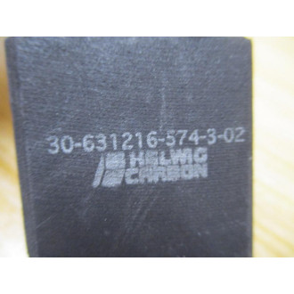 Helwig Carbon 30-631216-574-3-02 Carbon Brush 30631216574302 (Pack of 2) - New No Box