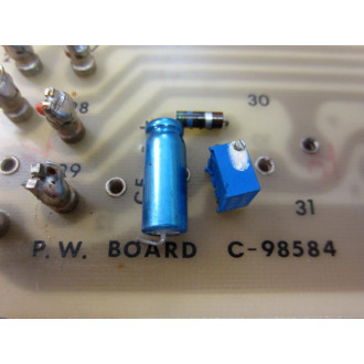 C-98584 P.W. Board C98584 - Used