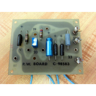 C-98583 P.W. Board C98583 - Used