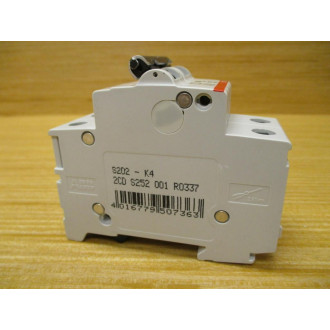 ABB S202 K4A 4A Circuit Breaker S202K4A (Pack of 2) - Used