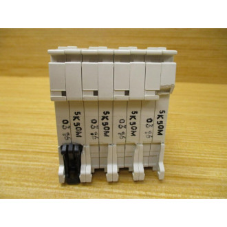 ABB S204 K50A 50A Circuit Breaker S204K50A - Used