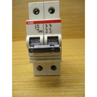 ABB S 262 D 16 16A Circuit Breaker S262D16 (Pack of 2) - Used
