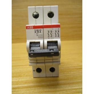 ABB S282UC K25A 25A Circuit Breaker S282UCK25A - Used