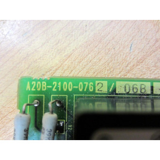 Fanuc A20B-2100-0762 ALPHA-I PCB 5 A20B-2100-076206B   Non-Refundable - Parts Only