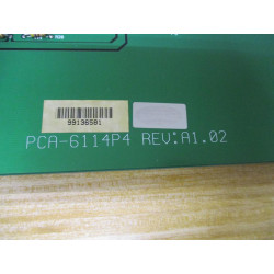 Advantech PCA-6114P4 Backplane Board Rev. A1.02 - Used