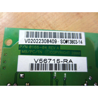 Hayes Accura 0166-04 E150984 Computer Modem Card 016604 03357B - Used