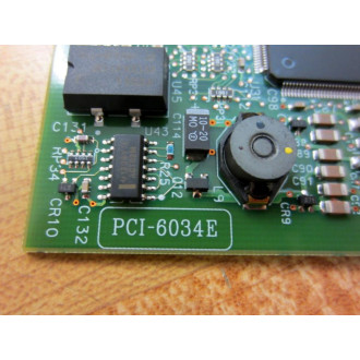 National Instruments PCI-6034E Multifunction IO Card 6034E - Used