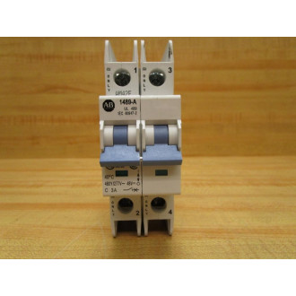 Allen Bradley 1489-A2C030 Circuit Breaker 1489A2C030 - Used
