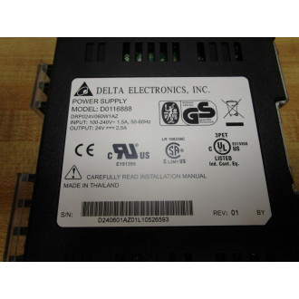 Delta DRP024V060W1AZ Power Supply Model D0116888 - New No Box