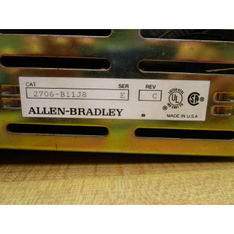 Allen Bradley 2706-B11J8 Digital Display DL20 Series E Rev C - Used