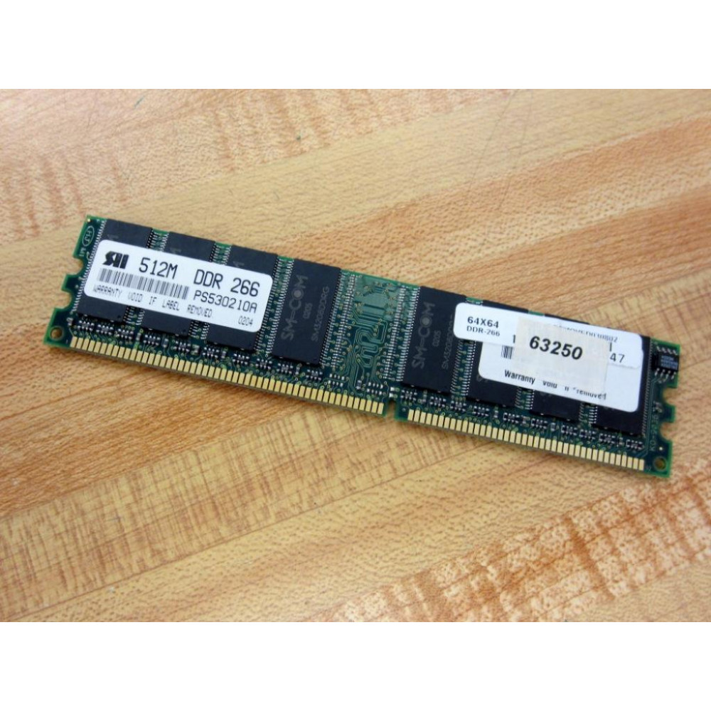 SII PS530210A 512M DDR 266 Memory Module - Used
