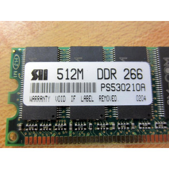SII PS530210A 512M DDR 266 Memory Module - Used