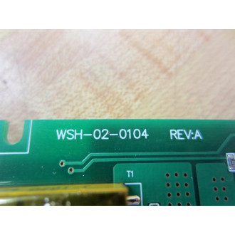 WSH-02-0104 Circuit Board WSH020104 - Used