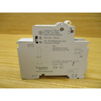 Schneider 27106 Square D Breaker Voltage Release Merlin Gerin MG27106 - Used