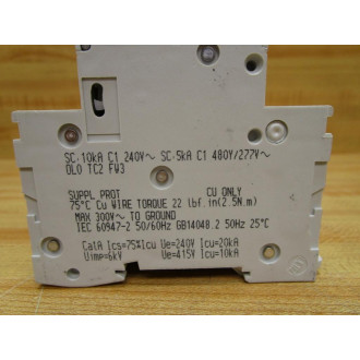 Schneider 17471 Merlin Gerin 15A Circuit Breaker Square D MG17471 - Used