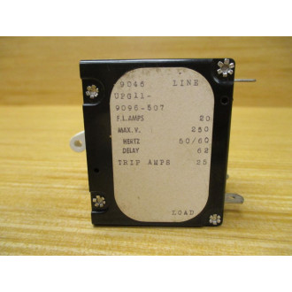 Airpax UPG11-9096-507 20A Circuit Breaker UPG119096507 - New No Box