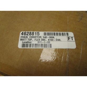 UNI Chains 825X1200E00W Flex One Chain Conveyor 540-0056