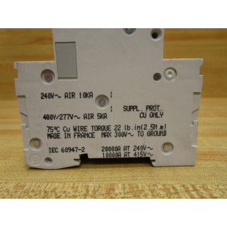 Square D MG17466 Merlin Gerin 15A Breaker 17466 Schneider - Used
