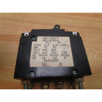 Heinemann AM2-Z144-1 50A Circuit Breaker AM2-A0A6-A - New No Box