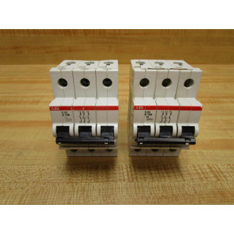 ABB S 283 K 10A ABB 10A Circuit Breaker S283K10A WOut DIN Clip (Pack of 2) - Used